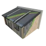 Illustration of hup! extension with window and door components breakdown